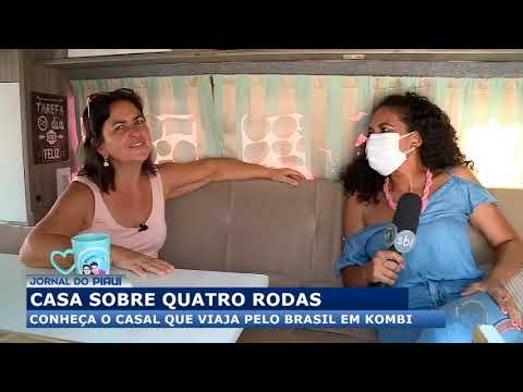 Conheça o casal que viaja pelo Brasil em Kombi